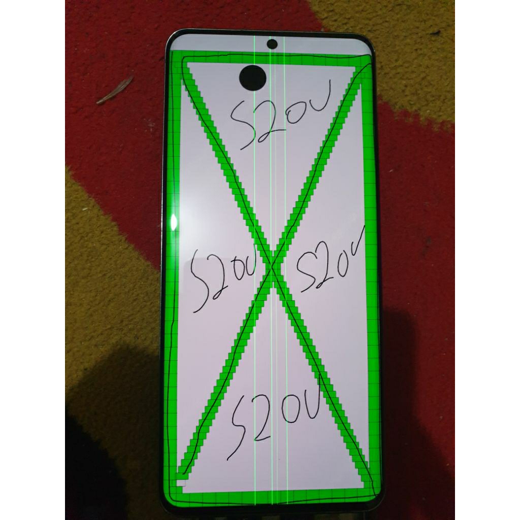 lcd samsung s20 ultra minus