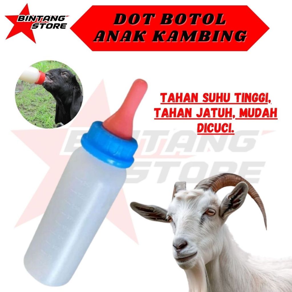 Dot Botol Cempe Botol Dot Anak Kambing Domba Model Terbaru Dot Botol Kambing Mudah Digunakan
