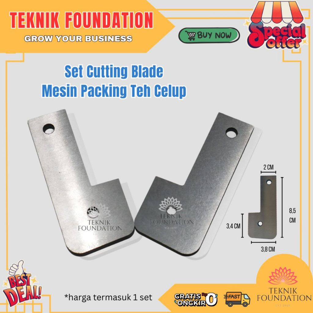 Cutting Benang Mesin Packing Teh Celup | Sparepart Mesin Packing Teh Celup DCK-11 | Spring Pisau Pem