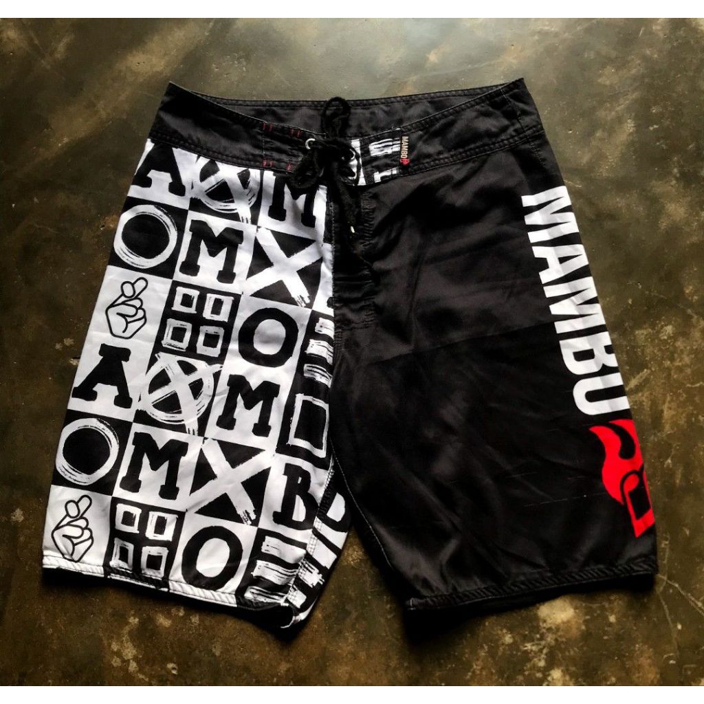 Y2K MAMBO USA  SPELL OUT SURF PANTS