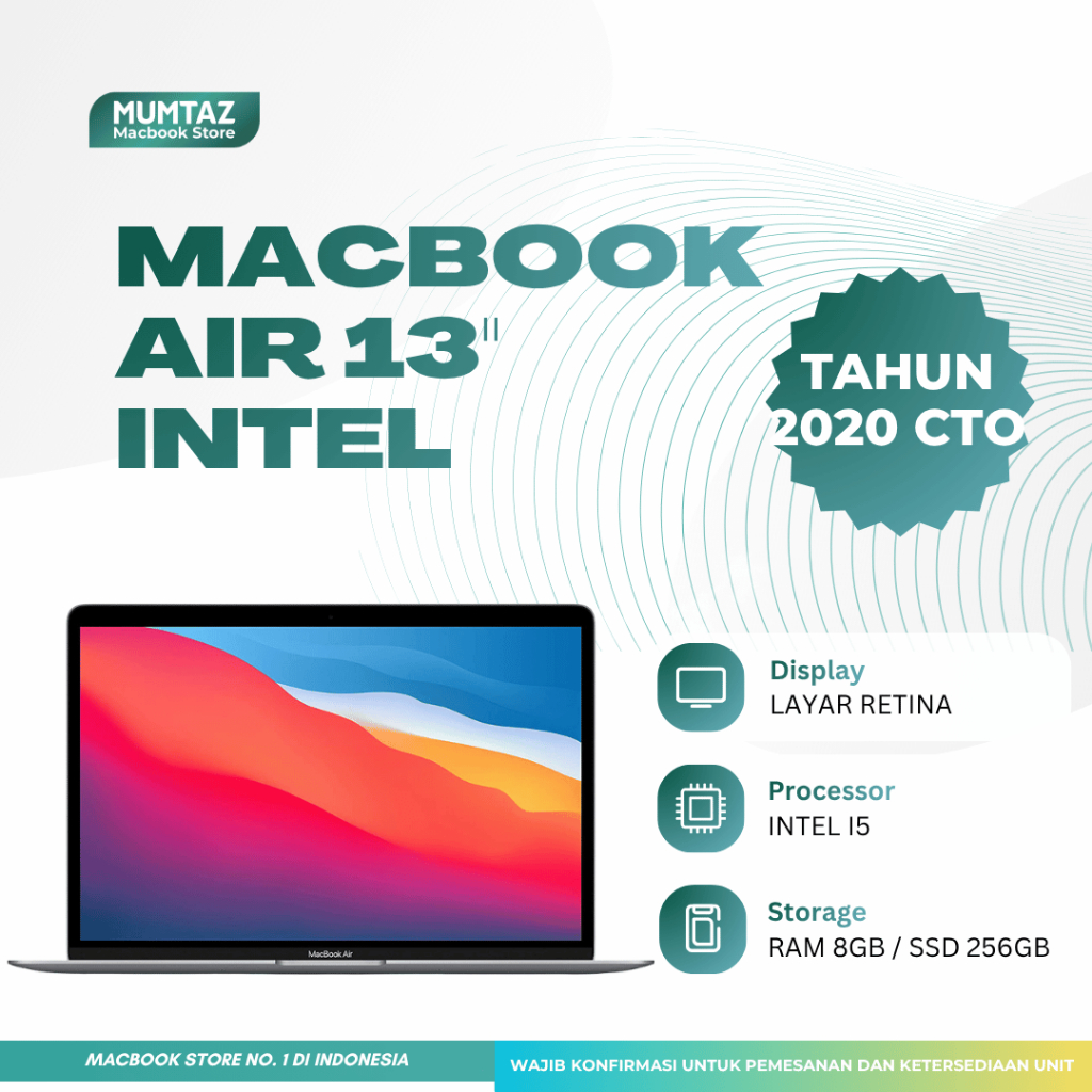 MacBook Air 13" 2020 CTO 8/256