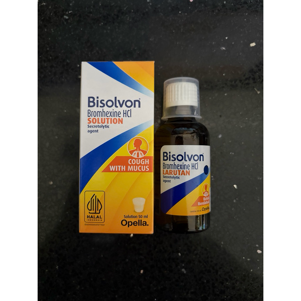 Bisolvon Solution untuk batuk berdahak 50ml