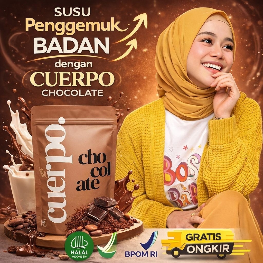 PAKET 1 PCS Susu Cuerpo Penggemuk Badan Original