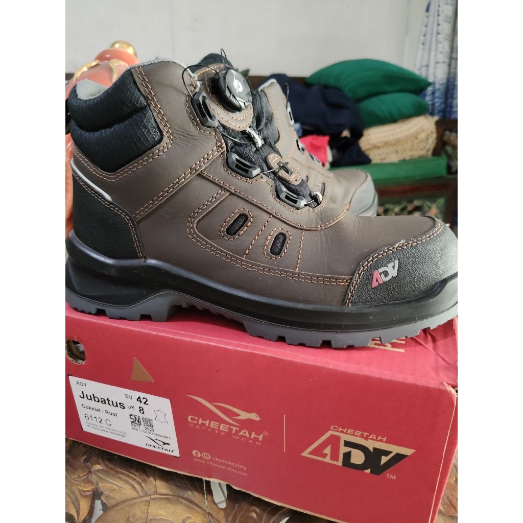 Sepatu Safety CHEETAH TIGRIS 6111C