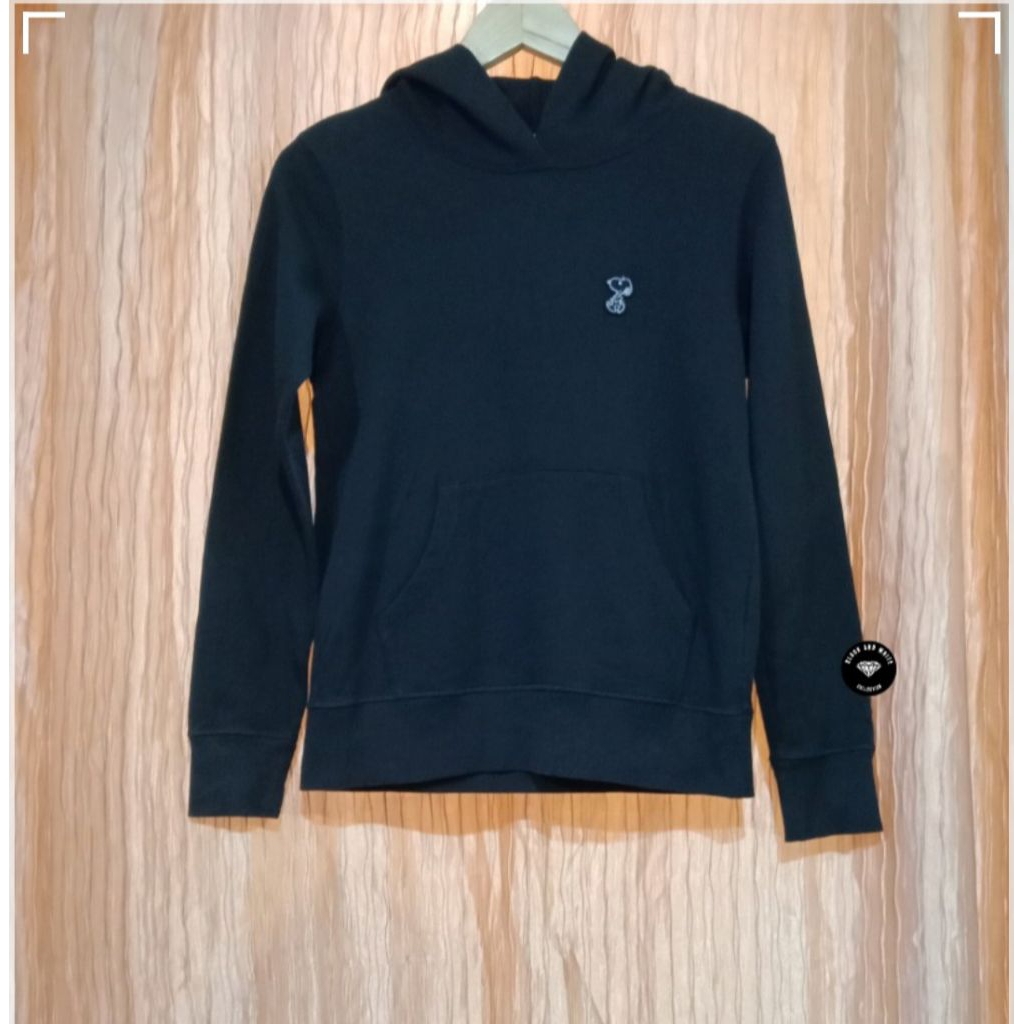 UNIQLO Kaws x Peanut Snoopy Black Hoodie