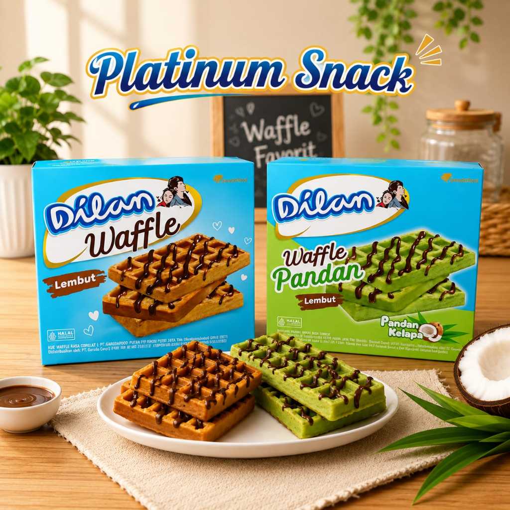 Dilan Waffle BARU | Isi 12 Pcs | GarudaFood