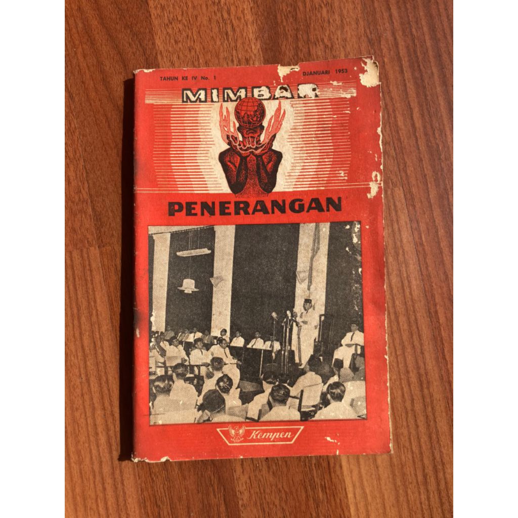 Buku mimbar penerangan tahun ke IV No 1 - DJANUARI 1953