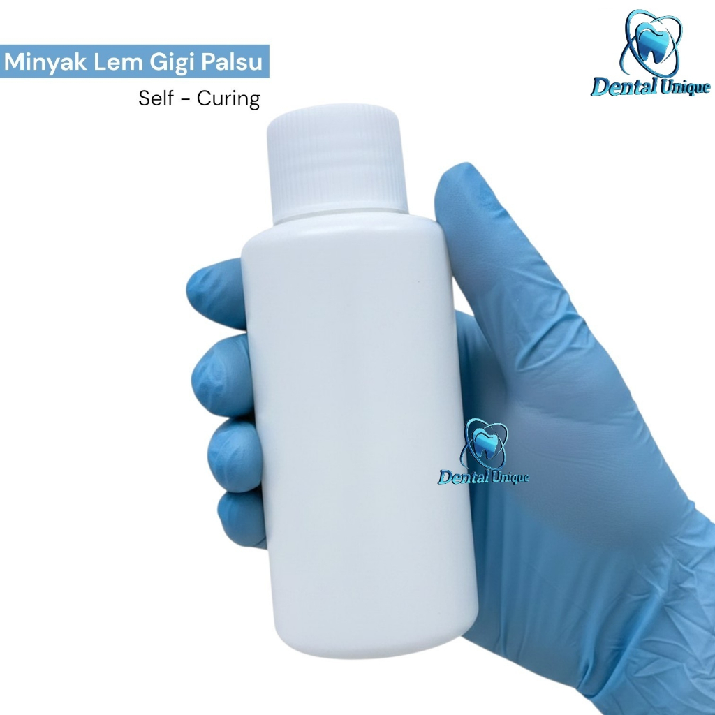 SC LIQUID MINYAK GIGI SELF CURING  BOTOL 100ML BAHAN MINYAK LEM GIGI PALSU