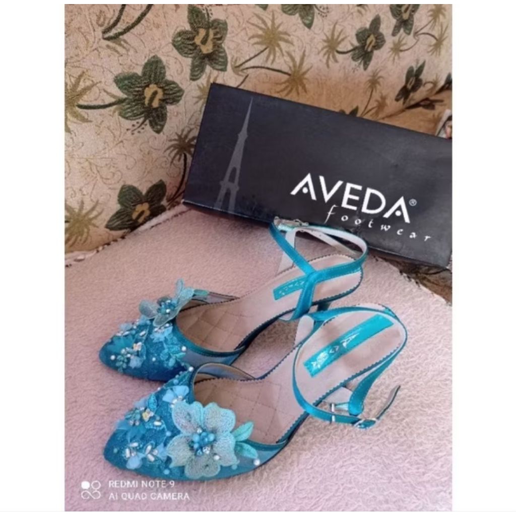 Murah Heels Branded Av3d@ Sepatu Wedding Wisuda Pesta Mewah Preloved