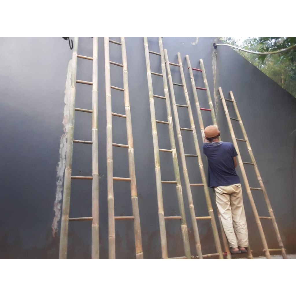 TANGGA BAMBU 3 METER ( bisa kirim kemana saja pakai expedisi shopee )