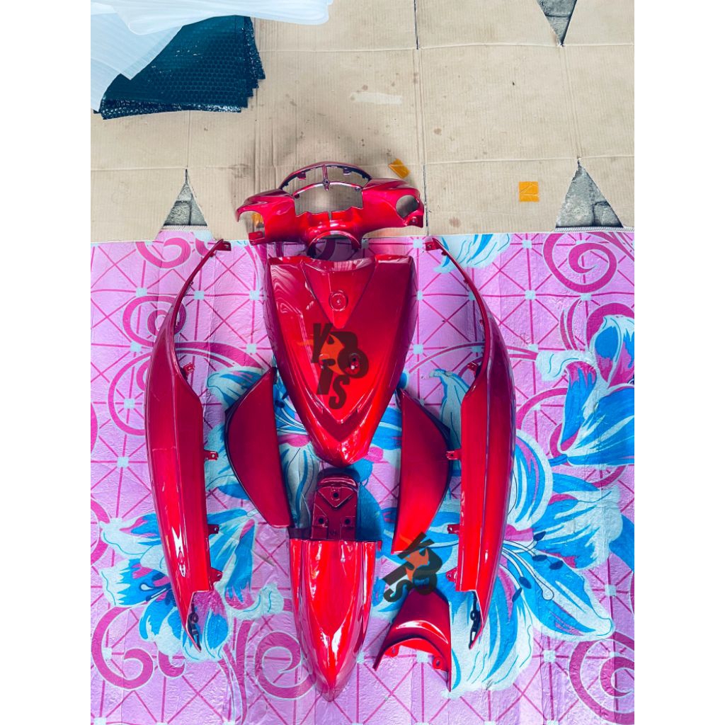 full body halus Mio j merah mazda