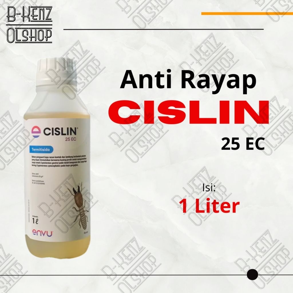 (1 Liter) CISLIN 25 EC Anti Rayap Ampuh