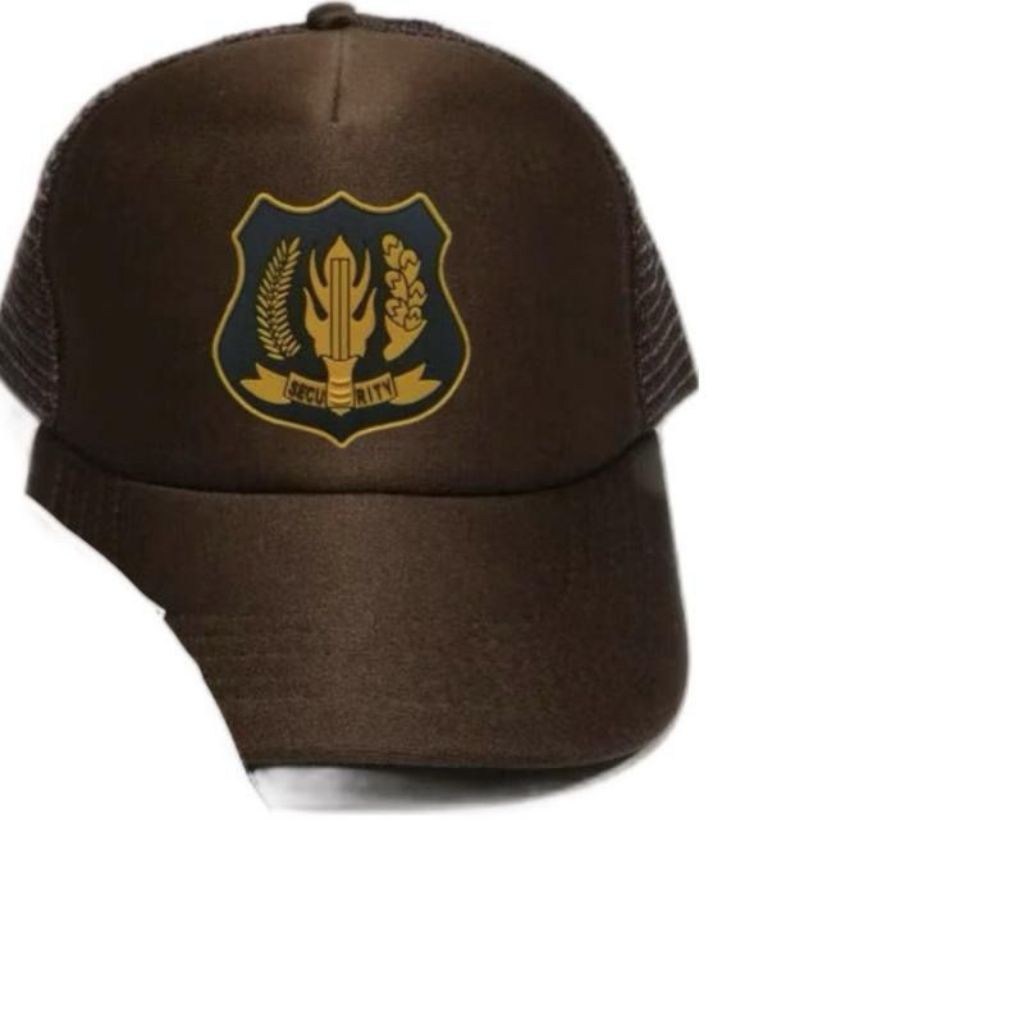 TOPI TRUCKER SECURITY LOGO // TOPI SECURITY