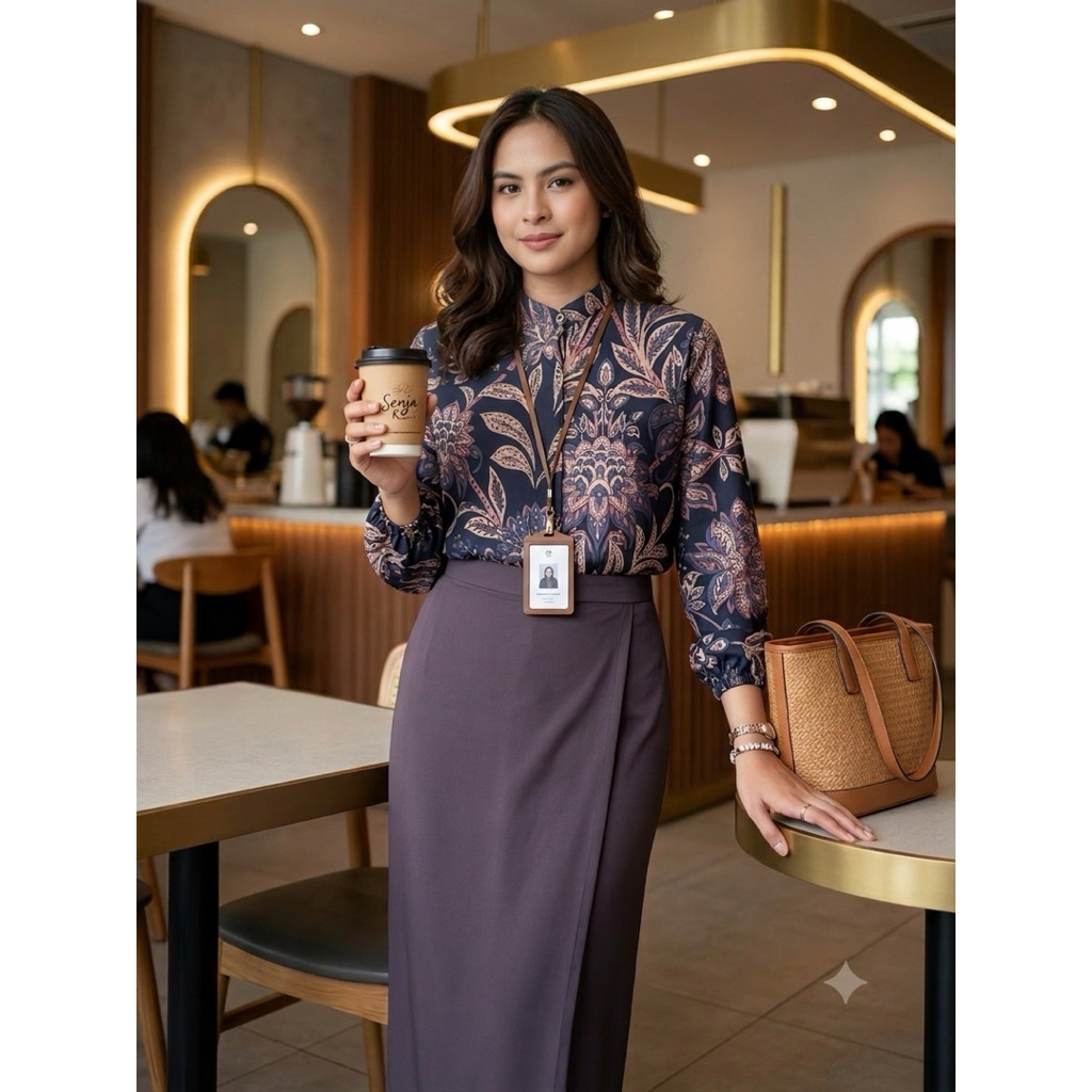 Masayu Batik - Blouse Batik Wanita Atasan Gypsy Series