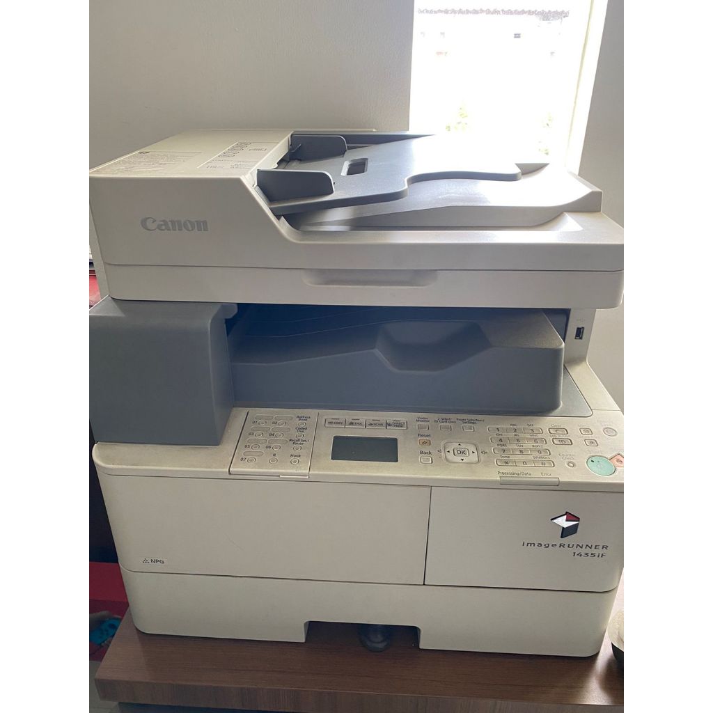 Mesin Fotocopy Second Mulus Canon Ir 1435 If / Mesin Photo Copy Bekas Mulus Canon 1435 If
