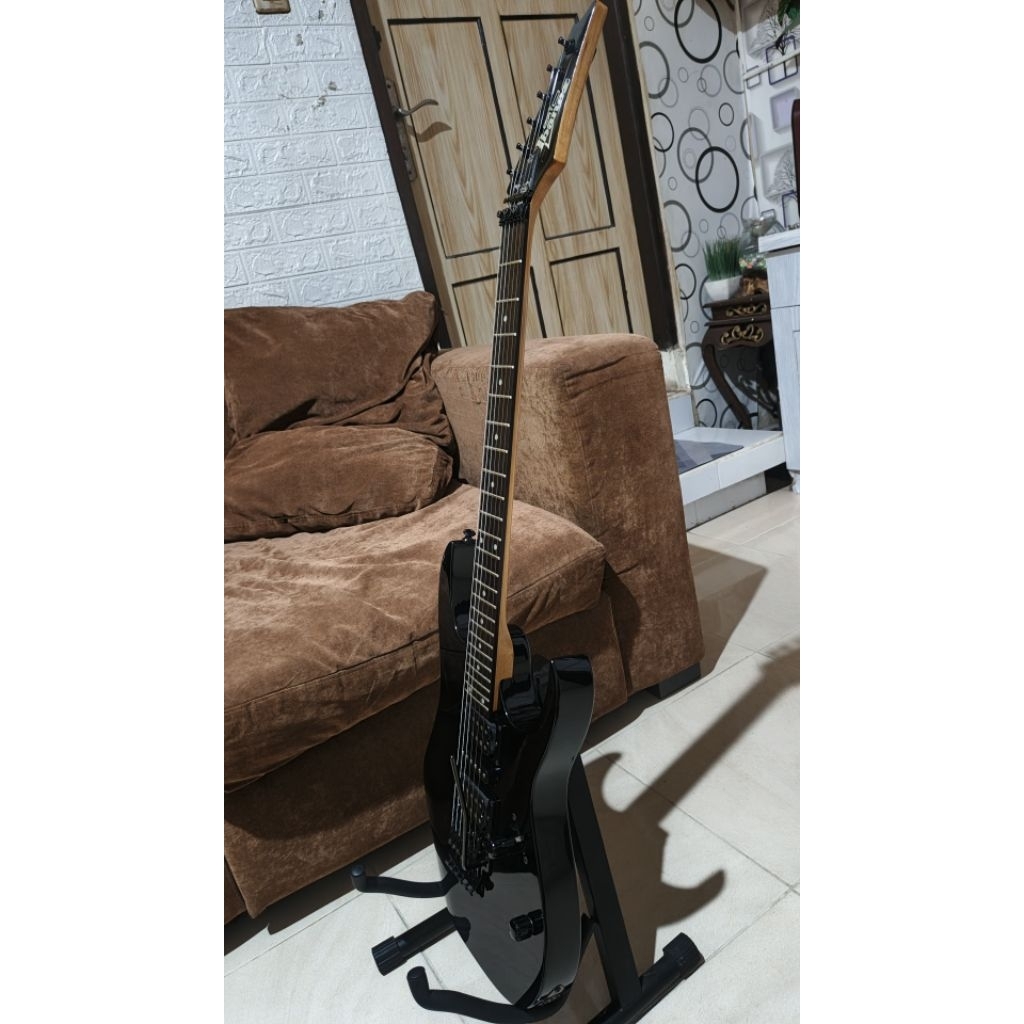 gitar listrik elektrick ibanez grg270 bk original