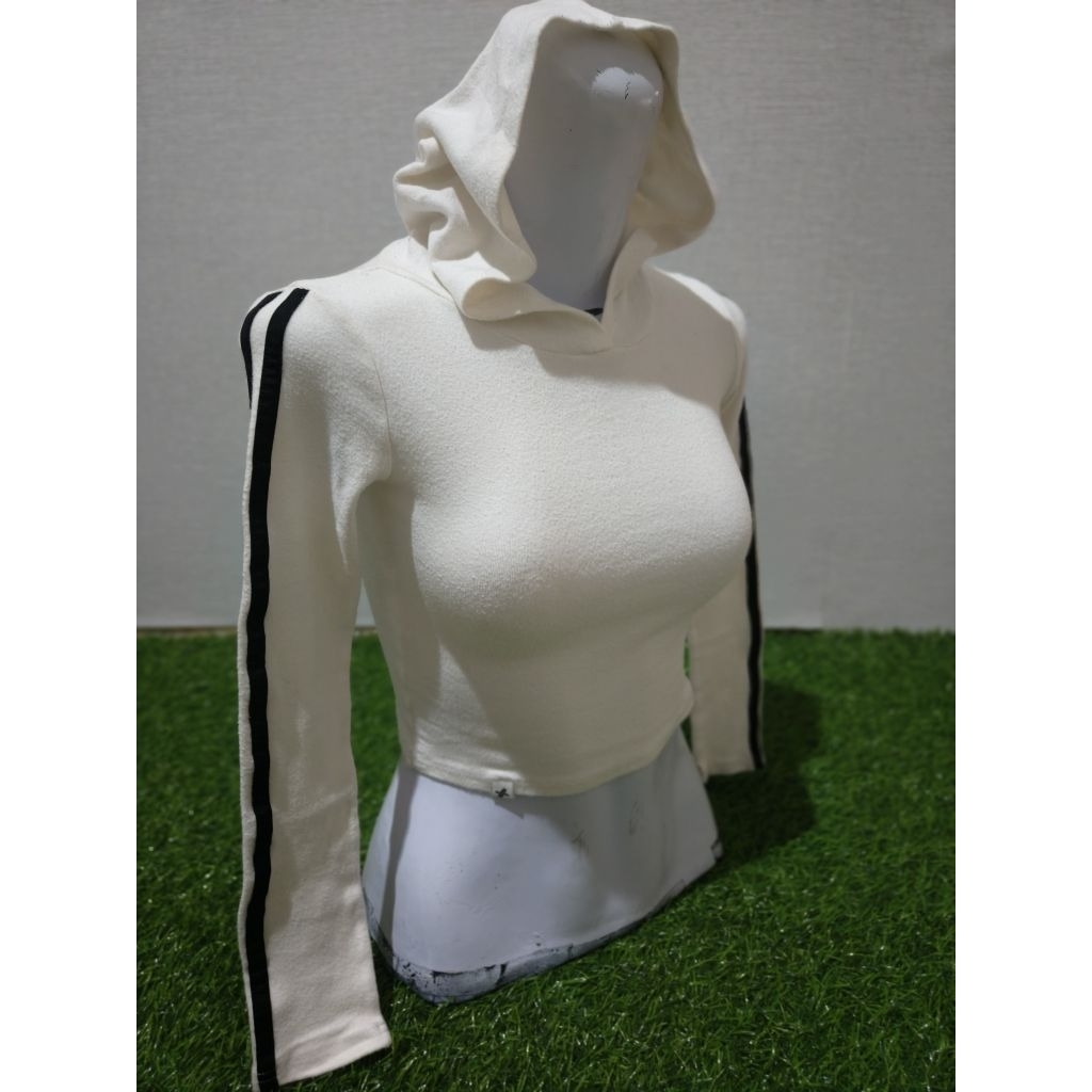 xexymix crop Hoodie sport sz S