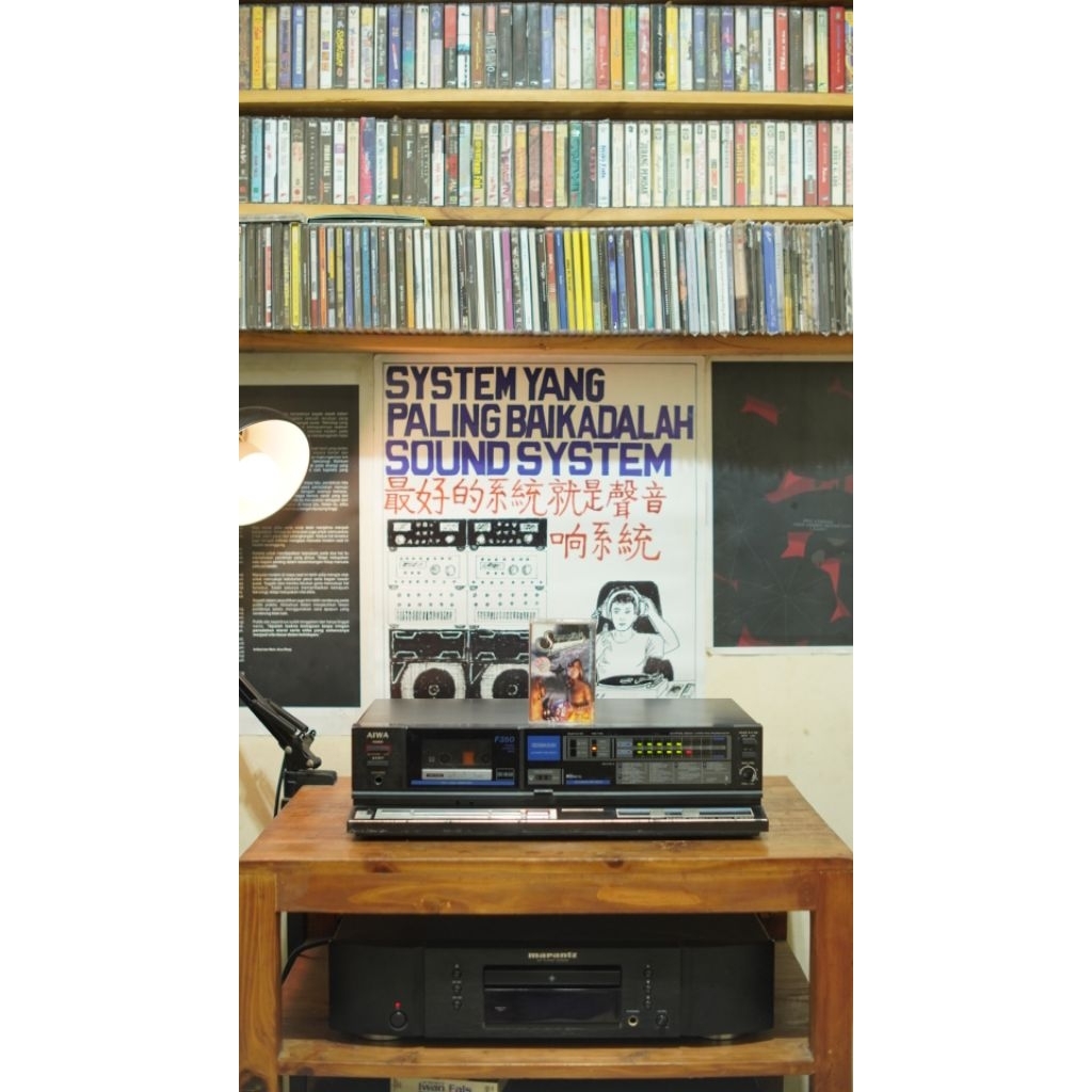 TAPE DECK AIWA F 350 (STEREO CASSETTE DECK)