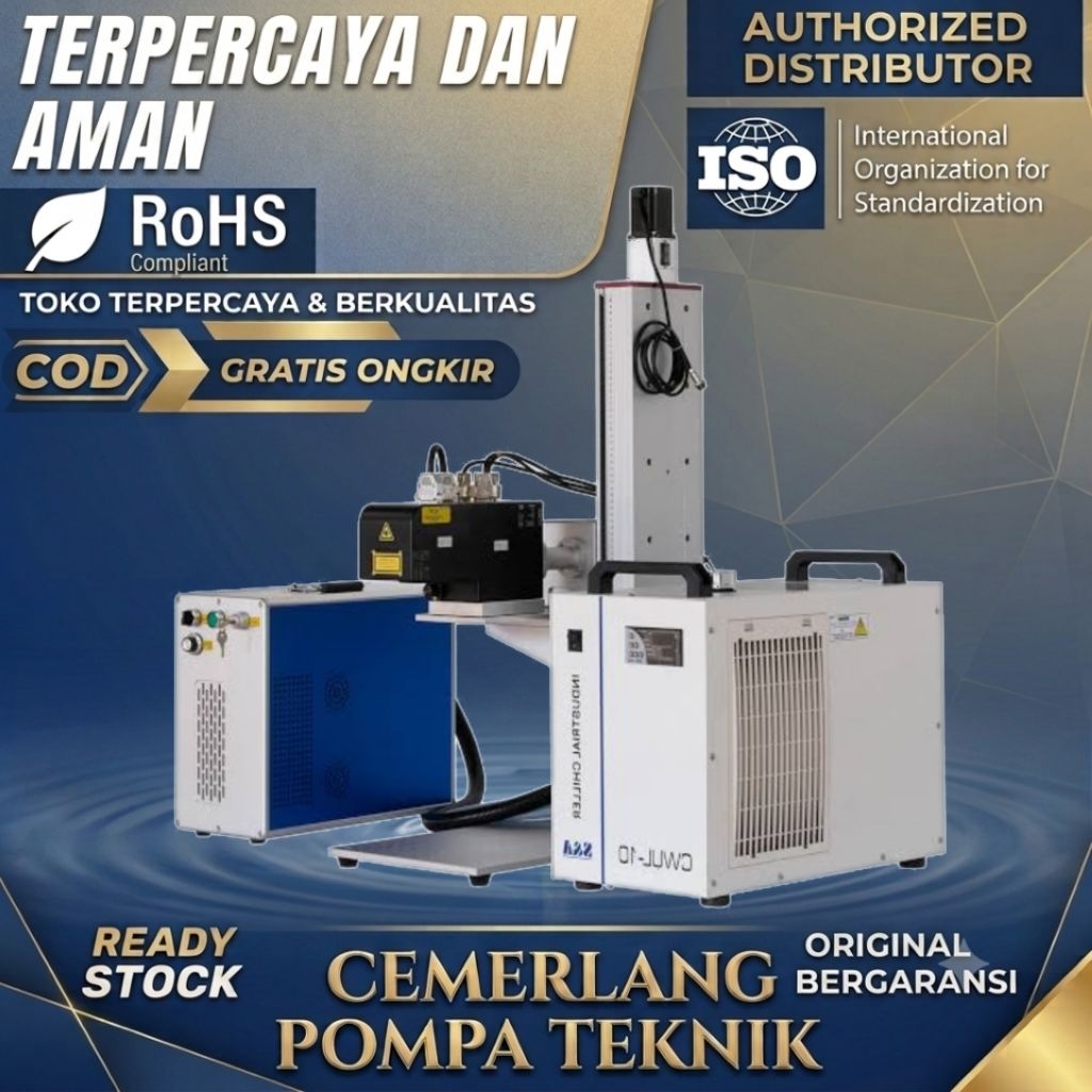Mesin Laser UV/UV Laser Marking Machine 5 Watt Portable