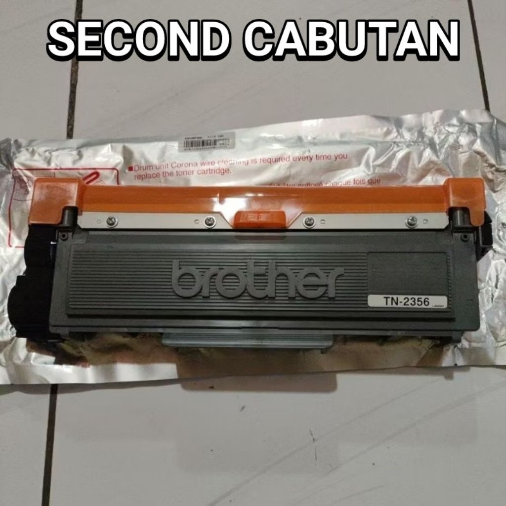 TONER BROTHER TN2356 BEKAS COPOTAN PRINTER - SECOND BAGUS