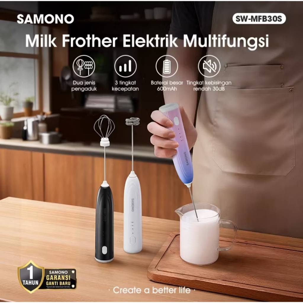 PEC | SAMONO MILK FROTHER