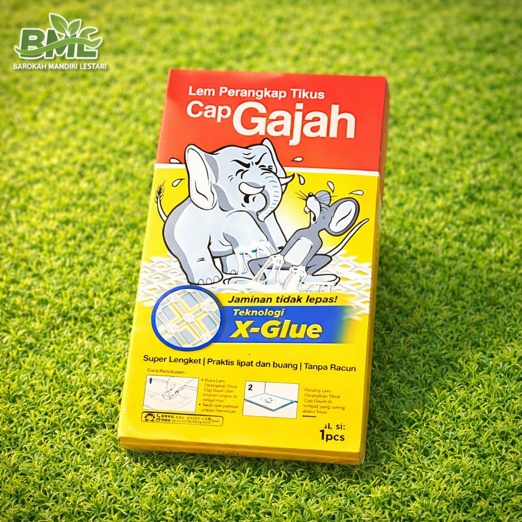 LEM TIKUS CAP GAJAH PAPAN / MOUSE TRAP CAP GAJAH / LEM TIKUS CAP GAJAH