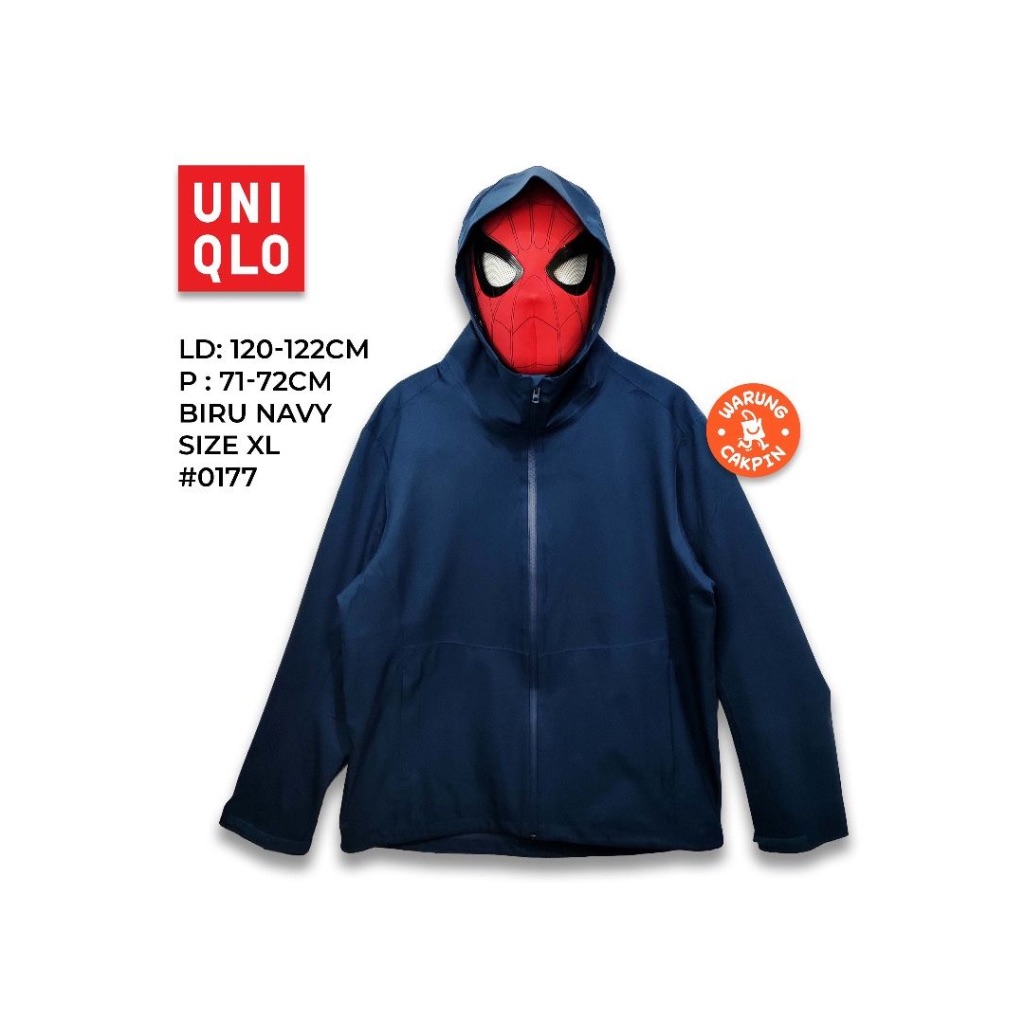 UNIQLO BLOCKTECH ANTI AIR JAKET PRIA WANITA size XL