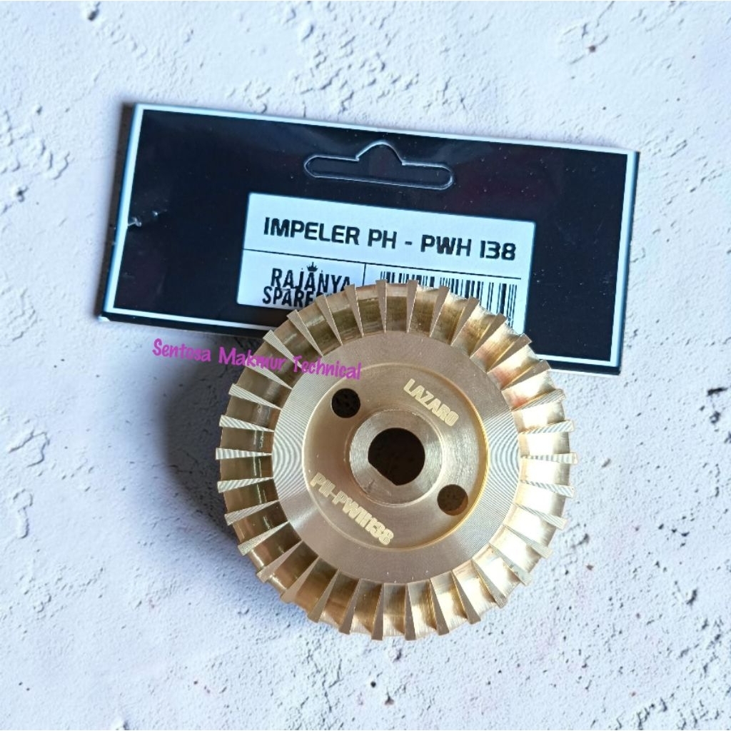 PWH 138 C Impeller Kipas Kuningan Pompa Air Sanyo PWH138 PWH138C