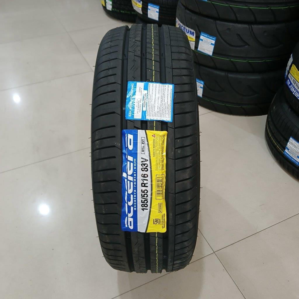 Ban standar mobil yaris jazz r16 tubeless accelera 185/55 R16