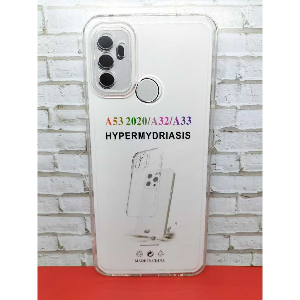 SOFTCASE BENING TRANSPARAN + PROTECT CAMERA OPPO A53 2020 / A33 2020 <POD>