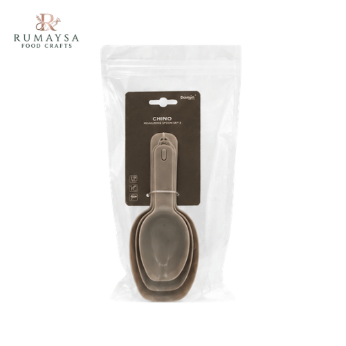 Sendok Takar Es Batu Plastik CHINO Set 3 untuk Tepung, Gula, Kopi & Bahan Kering