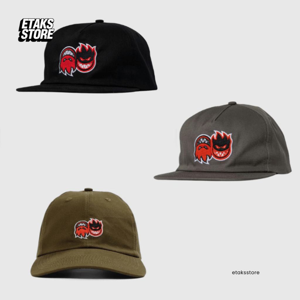 Topi Spitfire Eternal Fill Hat | Skateboard Headwear | Strapback Snapback Trucker| Import USA Origin