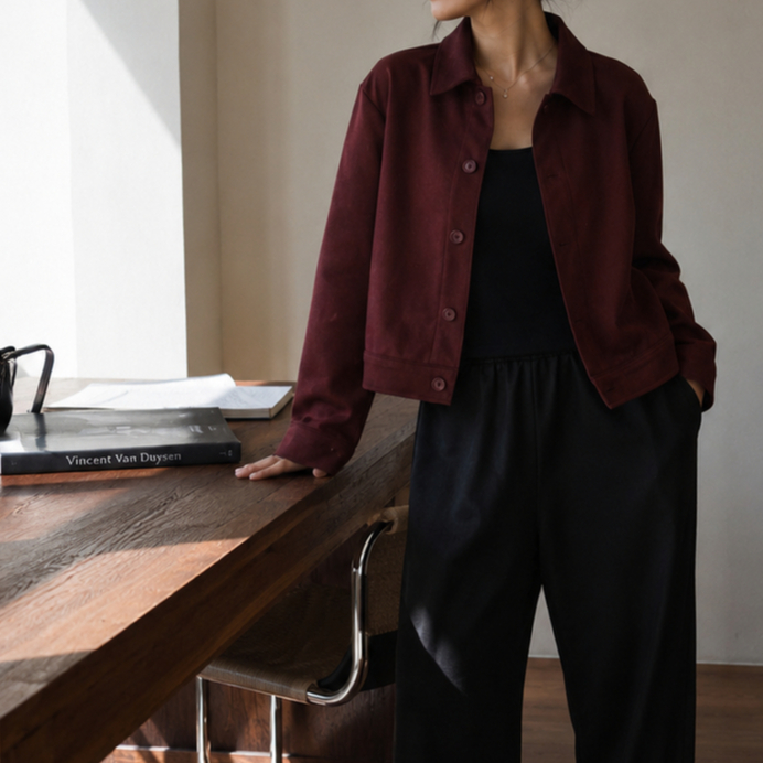 Wear Alter | Arlo Suede Jacket | Jaket Suede Wanita Casual