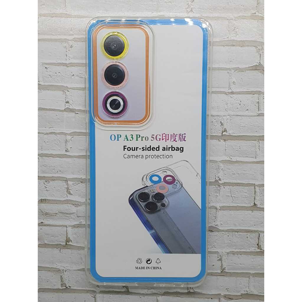 SOFTCASE BENING TRANSPARAN + PROTECT CAMERA OPPO A3 PRO <POD>