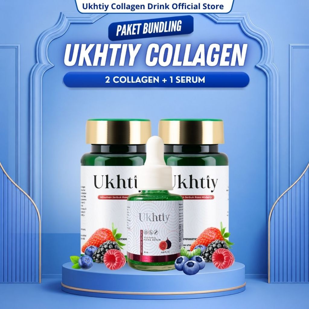 Ukhtiy - Paket Serum DNA Salmon + Collagen Drink