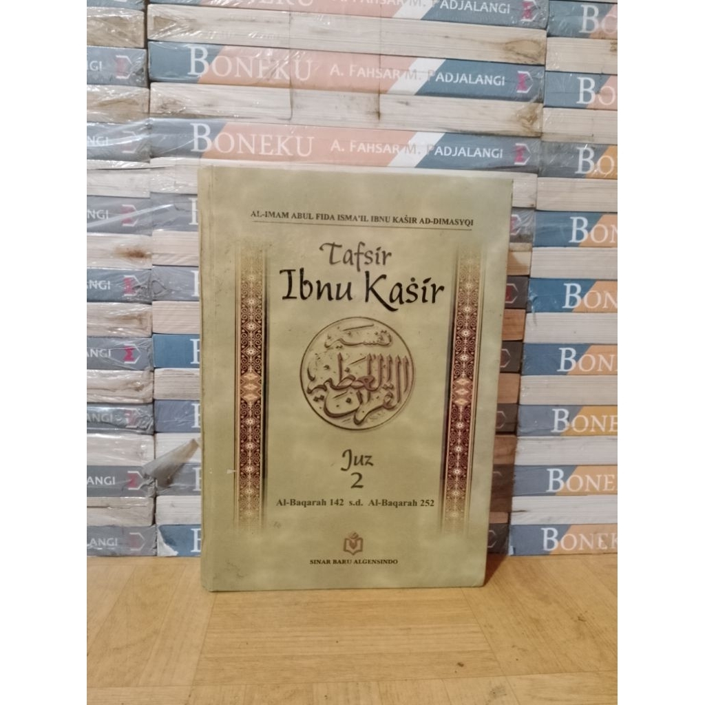 BUKU ORIGINAL - TAFSIR IBNU KASIR JUZ 2 AL BAQARAH 142  S.D AL BAQARAH 252