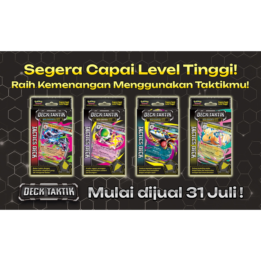 Deck Taktik Evolusi Mega Pokemon TCG Indonesia Starter Deck