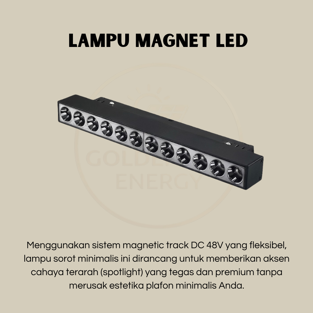 LAMPU MAGNET LED