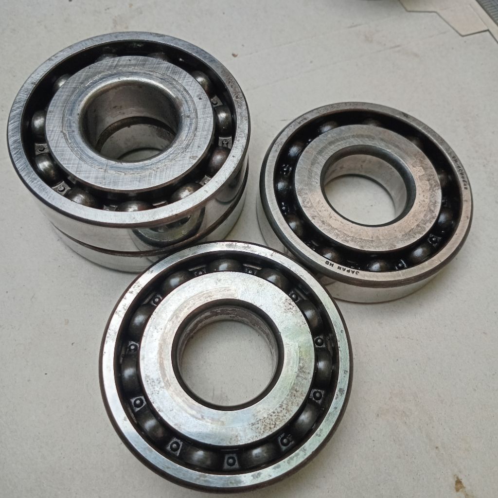 bearing laher bekas ori copotan mesin bahan untuk roda gerobak