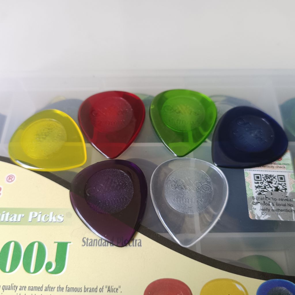 Pick Gitar Bass ALICE - Pick Guitar Akustik Elektrik 2mm