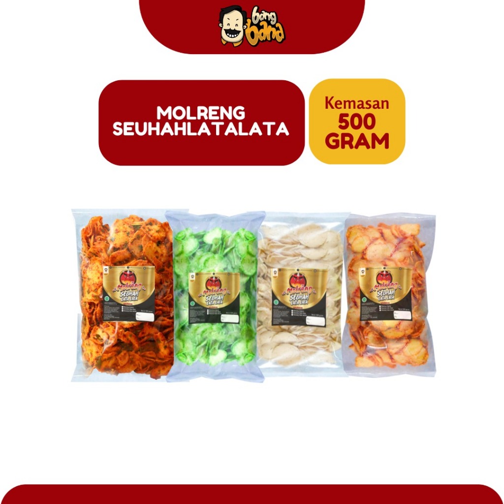 Keripik Cimol Goreng Molreng Seuhahlatalata Kiloan