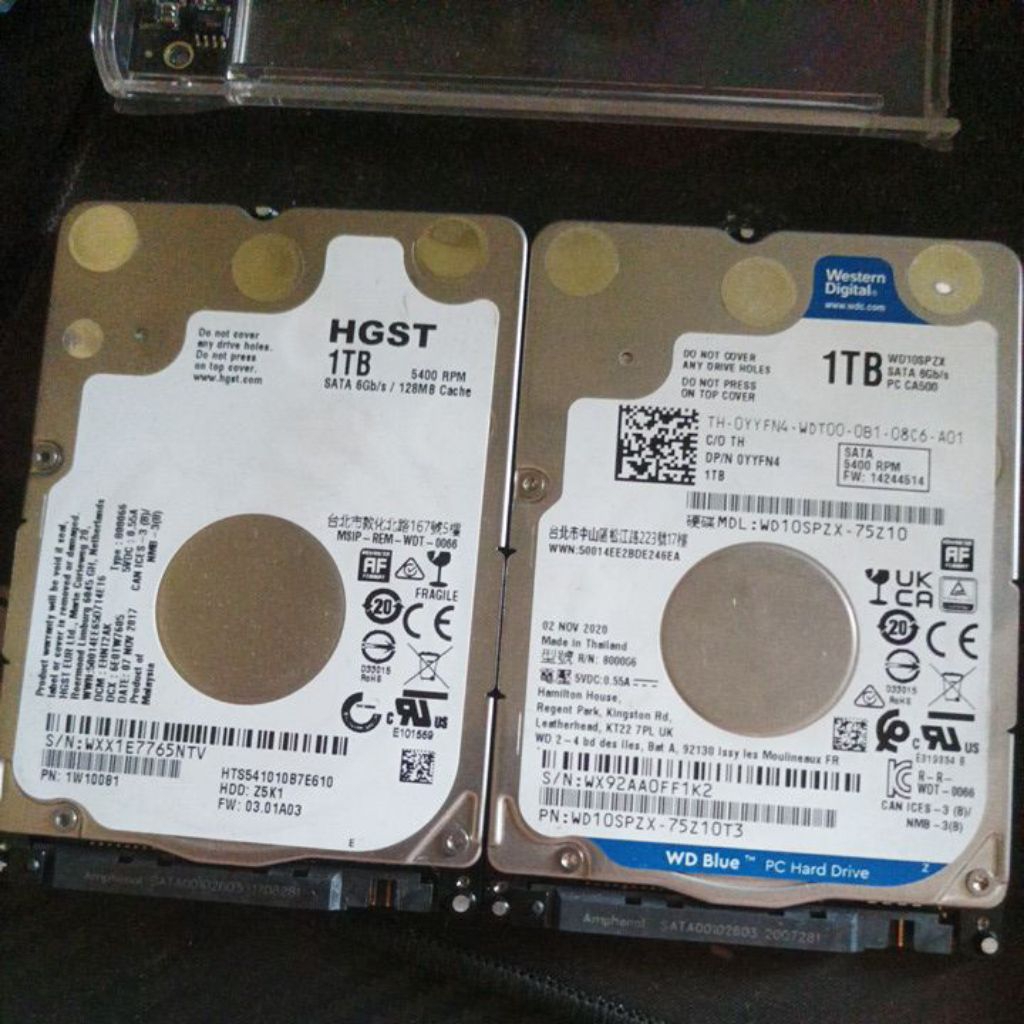Hardisk 2.5  1TB Rusak | HDD Laptop Sata Rusak