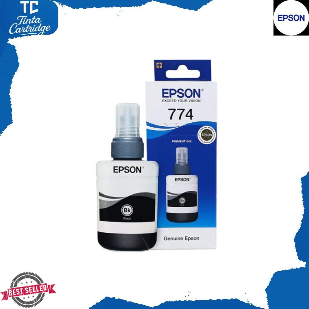 Tinta Epson 774 Black ) Hitam M100, Epson M105, Epson M200
