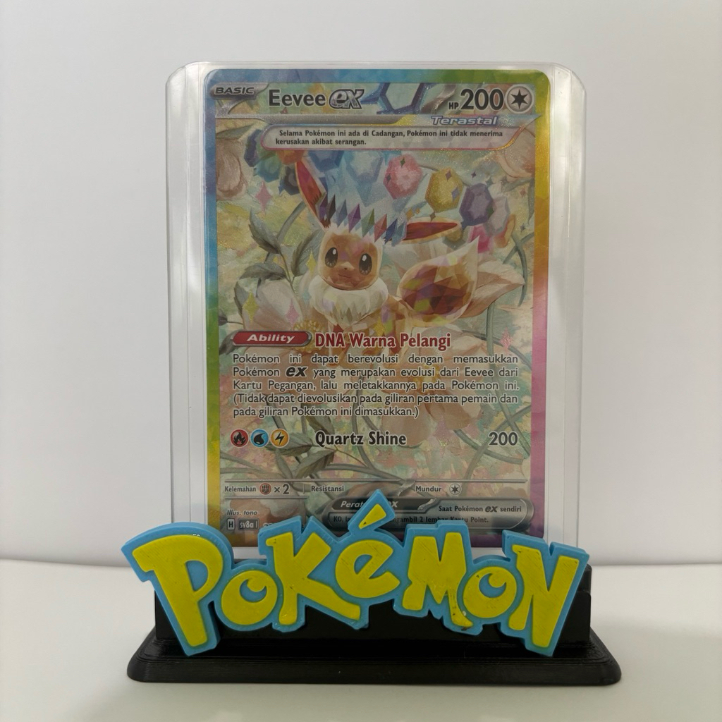 EEVEE EX SAR SV8a 223 Pokemon Indonesia