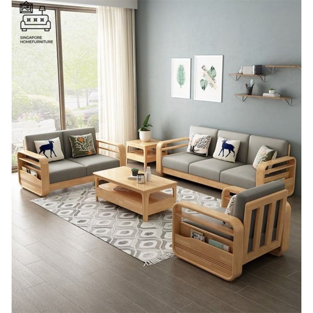 Set Sofa Kayu Jati Solid Set Sofa Minimalis Modern