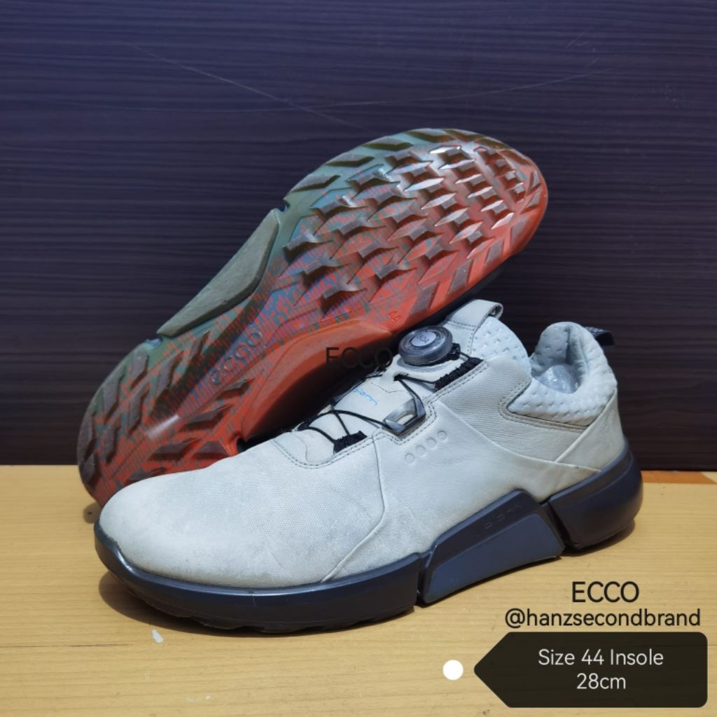 Hanz Second Brand - ECCO Men's Biom H4 BOA Gore-Tex Golf Shoes 44