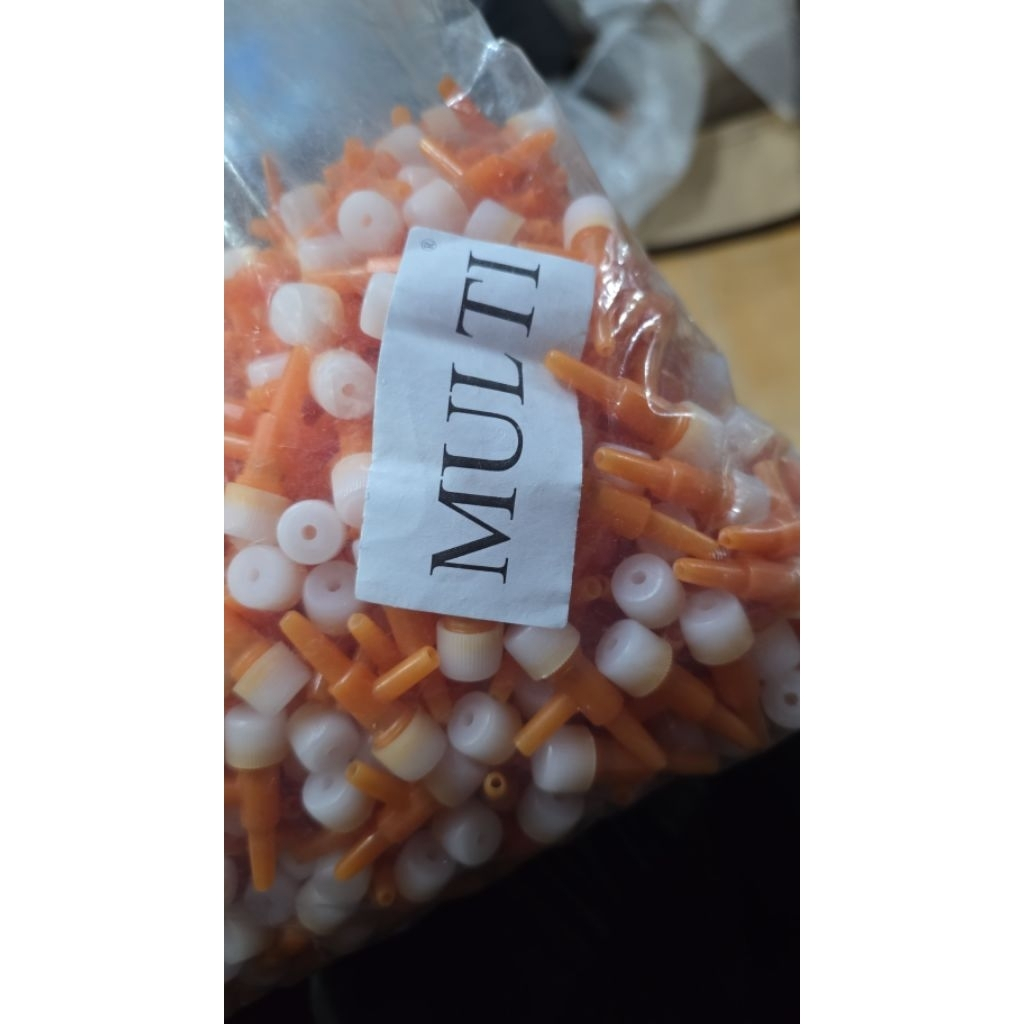 KRAN KERAN UDARA AERATOR AQUARIUM 1 LUBANG ISI 100 PCS warna kuning