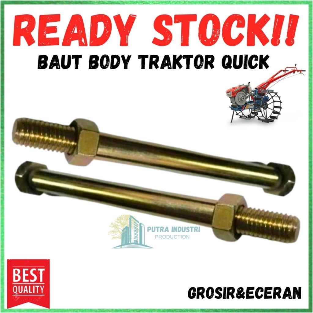 Baut Body Baud Sasis Traktor Quick G1000 Boxer Original Baud body Rangka Chassis
