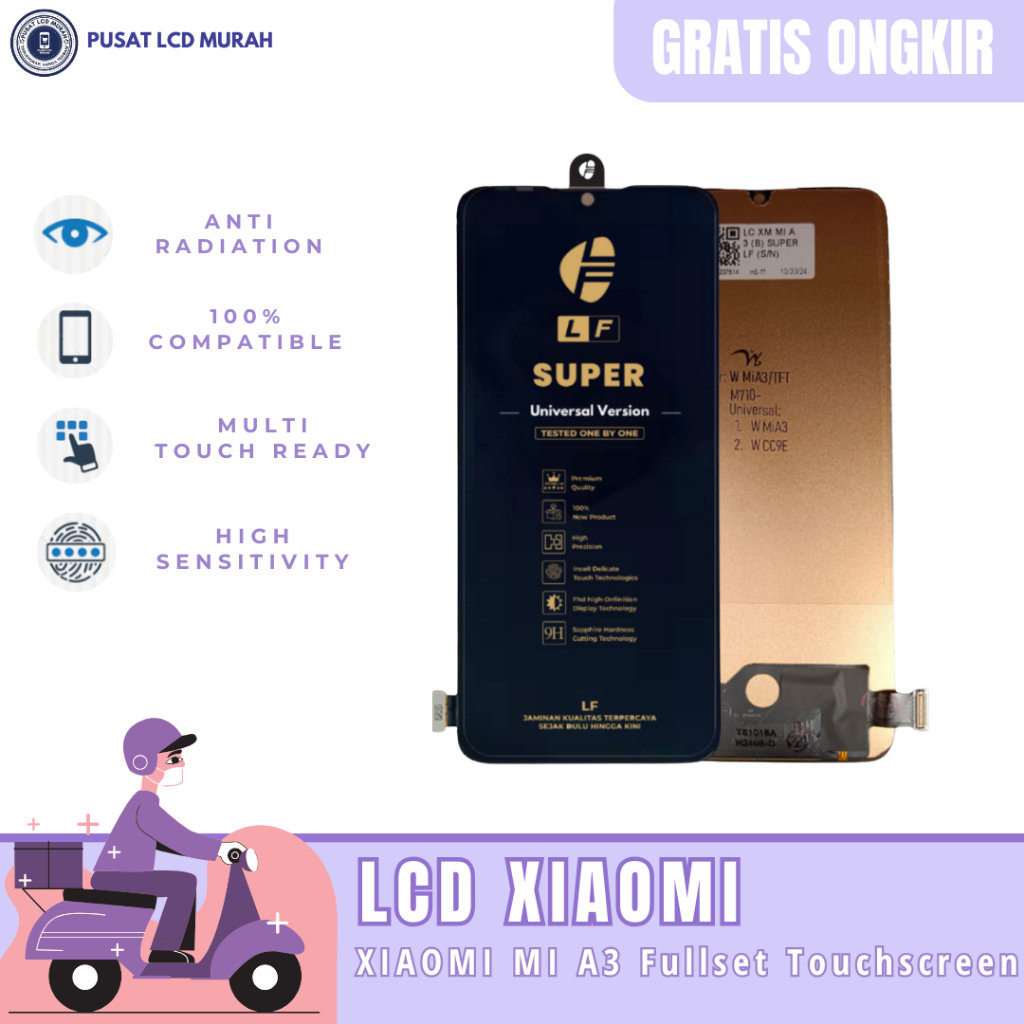 LCD XIAOMI MI A3 FULLSET TOUCHSCREEN