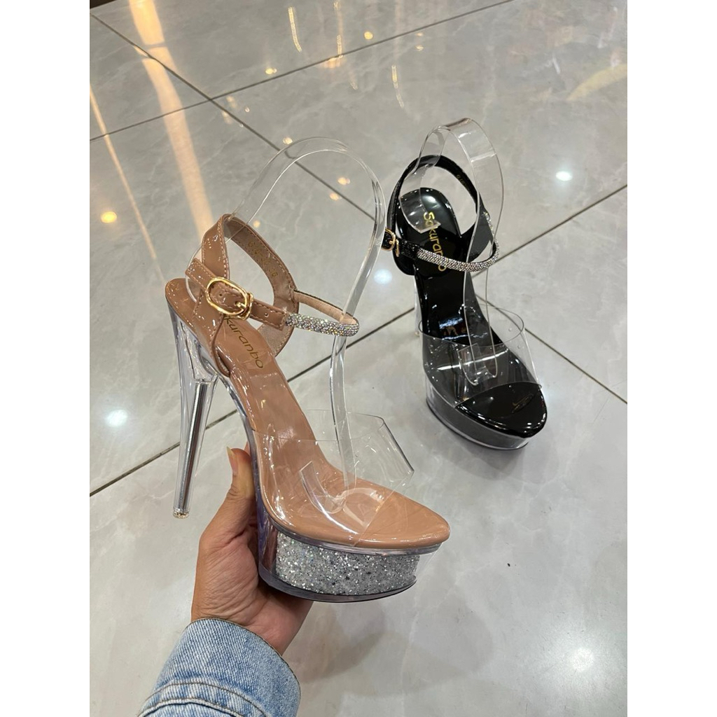 HEELS WANITA 15CM
